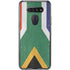 South Africa Flag Distressed LG K51/Q51 Clear Case